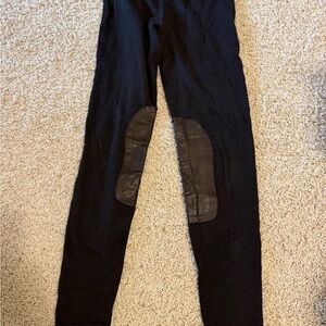 Club Monaco rider pants with leather Patches size small